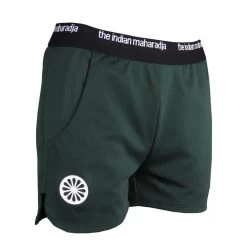The Indian MaharadjaTech Girls Hockey Short Junior Green -Sporthockey 126965 300 03
