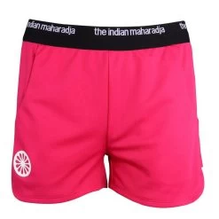 The Indian MaharadjaTech Girls Hockey Short Junior Pink