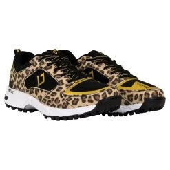 Brabo Tribute 316.11031.080 Hockeyschoenen Juniorleopard Black Gold -Sporthockey 129753 505 03 1