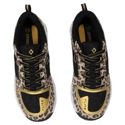 Brabo Tribute 316.11031.080 Hockeyschoenen Juniorleopard Black Gold -Sporthockey 129753 505 05 1