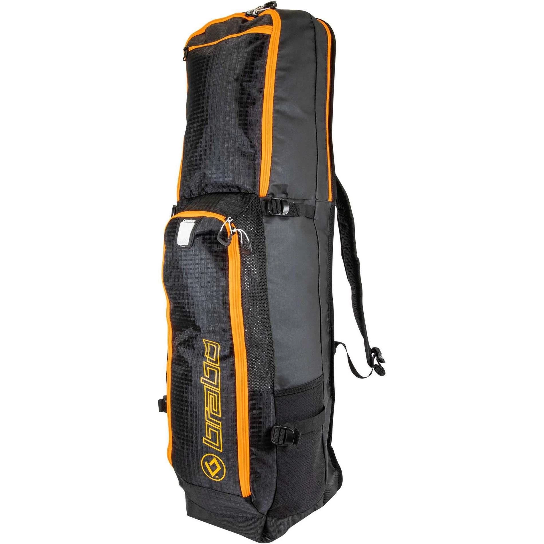 Brabo Traditional Hockeytas Black Orange 2 Brabo Traditional Hockeytas Black Orange - Afbeelding 2