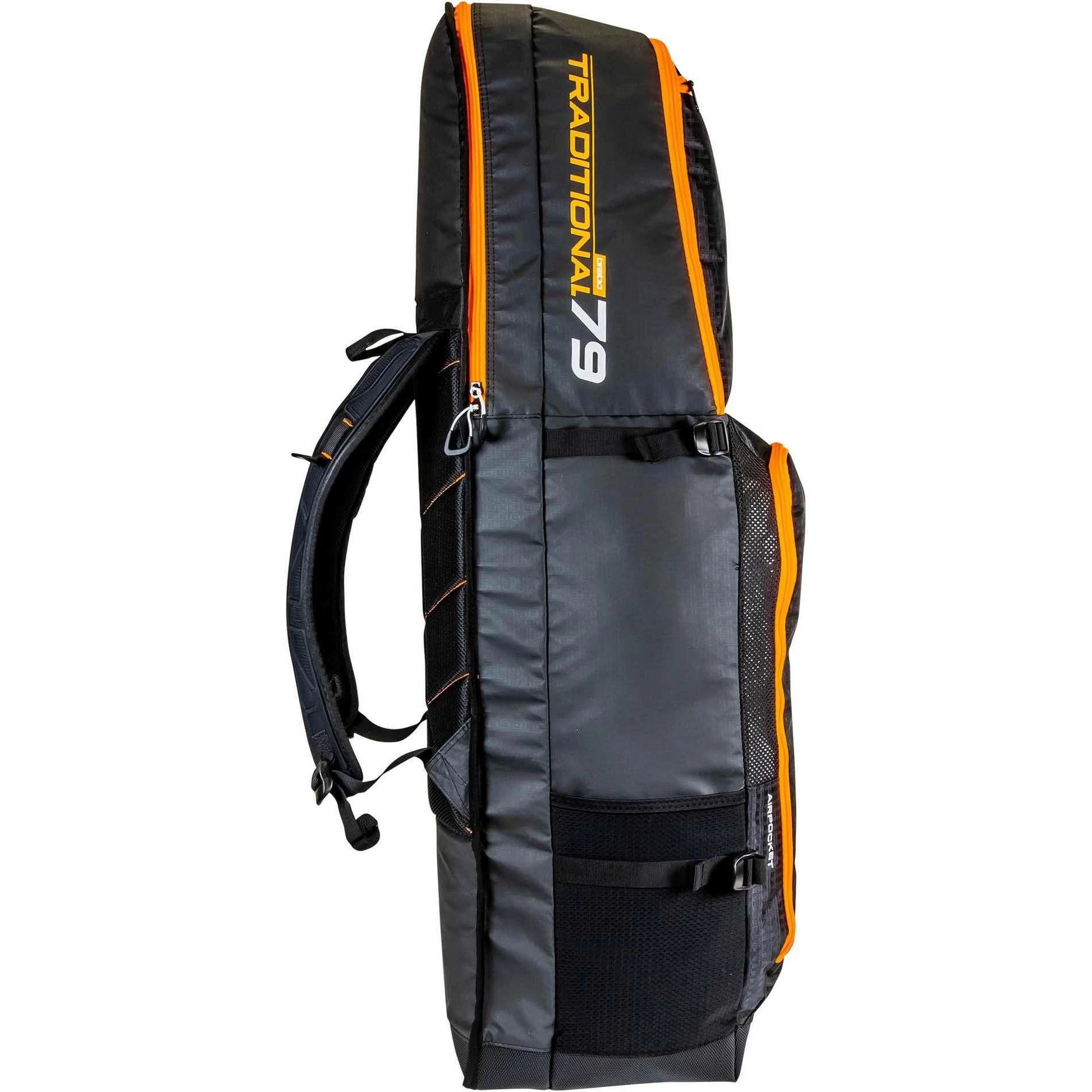 Brabo Traditional Hockeytas Black Orange 4 Brabo Traditional Hockeytas Black Orange - Afbeelding 4