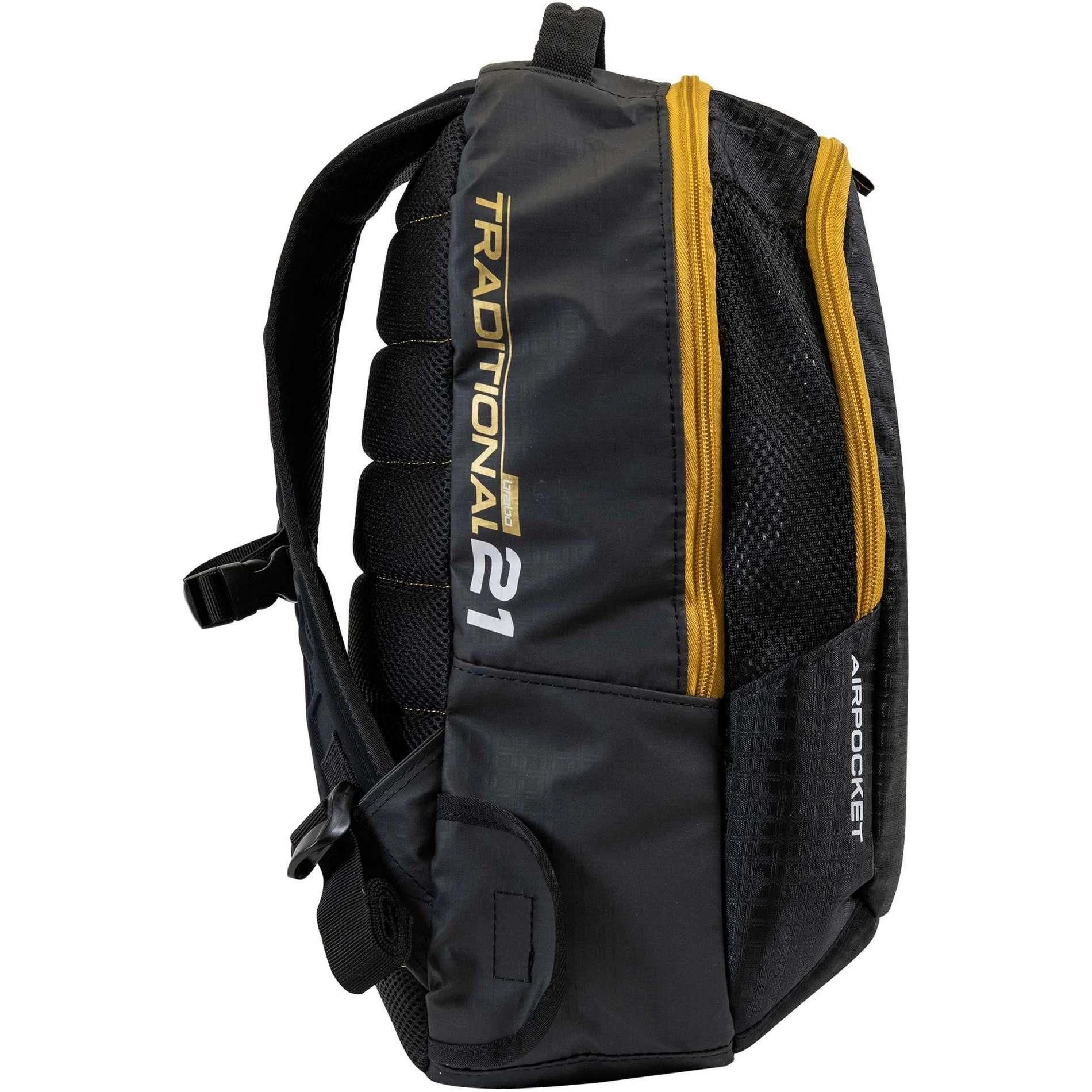 Brabo Traditional Backpack Hockeytas Junior Gold 3 Brabo Traditional Backpack Hockeytas Junior Gold - Afbeelding 3