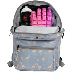 Brabo Storm Flamingo Backpack Hockeytas Junior Blue -Sporthockey 129787 505 06 2