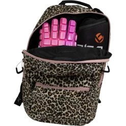 Brabo Fun Leopard Backpack Hockeytas Junior Furry -Sporthockey 129795 505 06 2