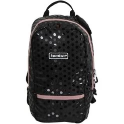 Brabo Fun Polka Backpack Hockeytas Junior Black