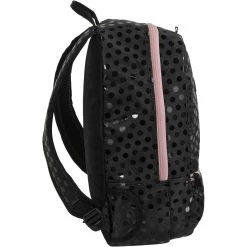 Brabo Fun Polka Backpack Hockeytas Junior Black -Sporthockey 129796 990 04 1