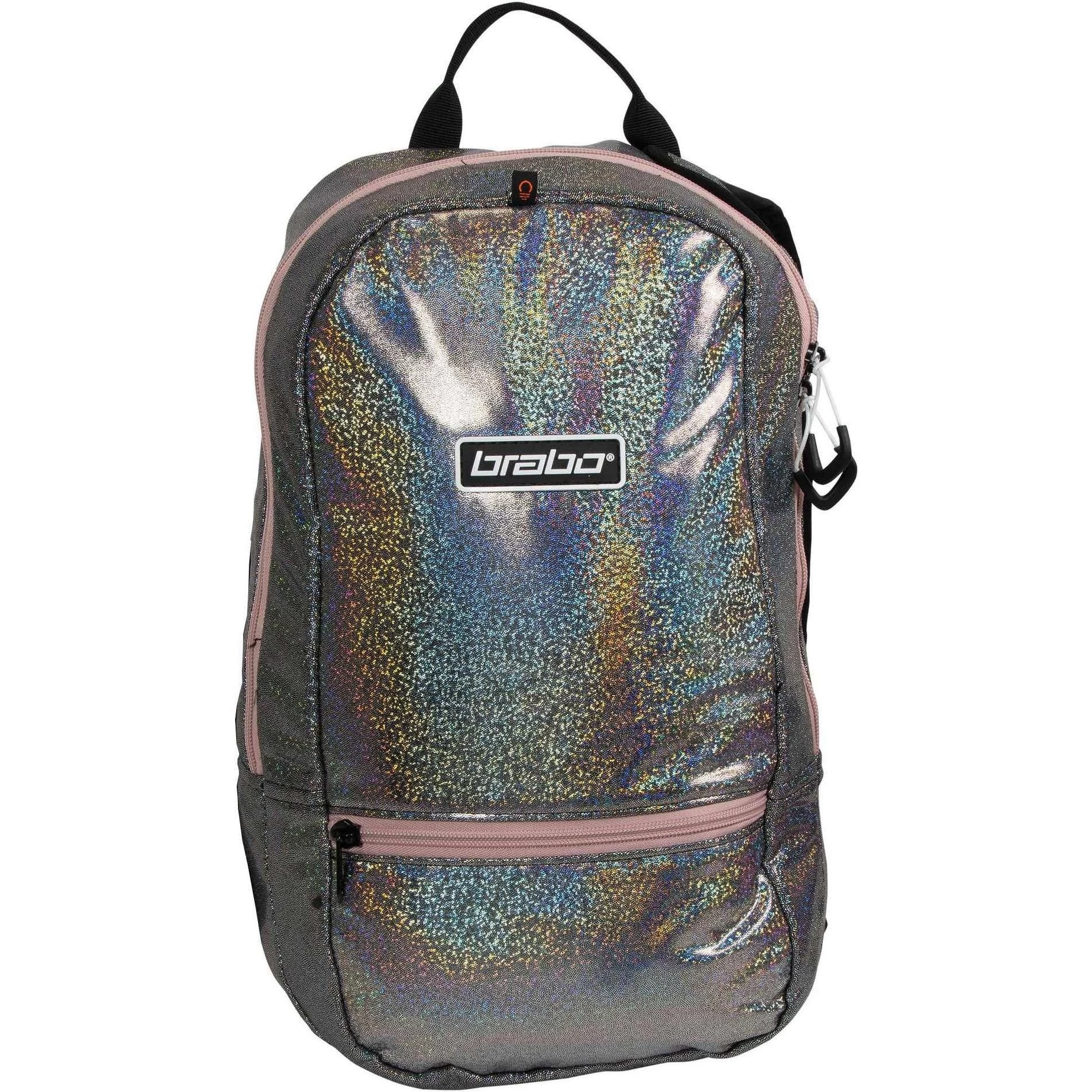 Brabo Fun Sparkle Backpack Hockeytas Junior Silver 1 Brabo Fun Sparkle Backpack Hockeytas Junior Silver