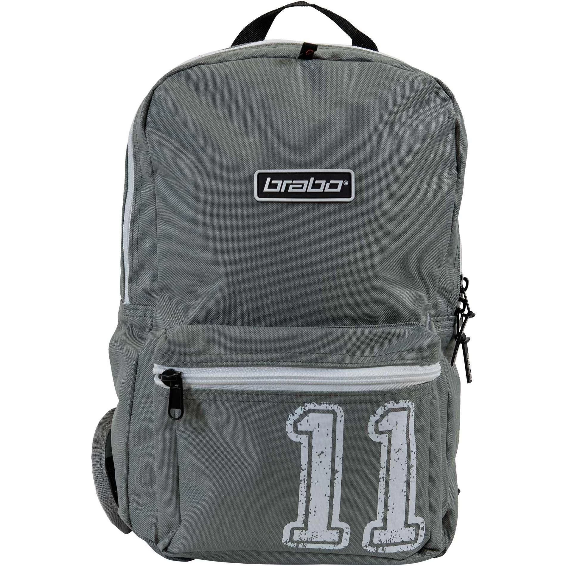 Brabo O'Geez Backpack Hockeytas Junior Grey 1 Brabo O'Geez Backpack Hockeytas Junior Grey