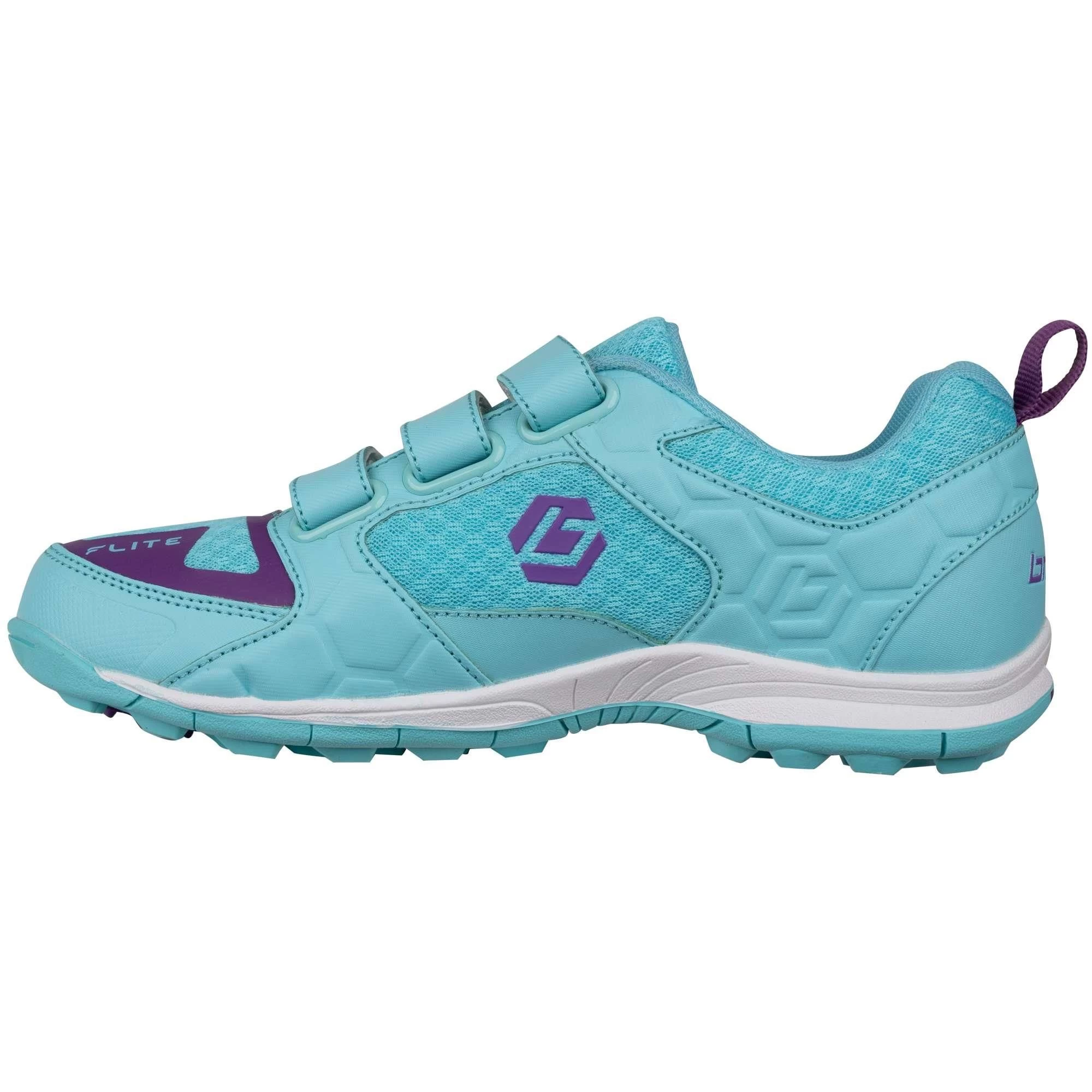 Brabo Velcro 316.21012 Hockeyschoenen Junior Mint Purple 2 Brabo Velcro 316.21012 Hockeyschoenen Junior Mint Purple - Afbeelding 2