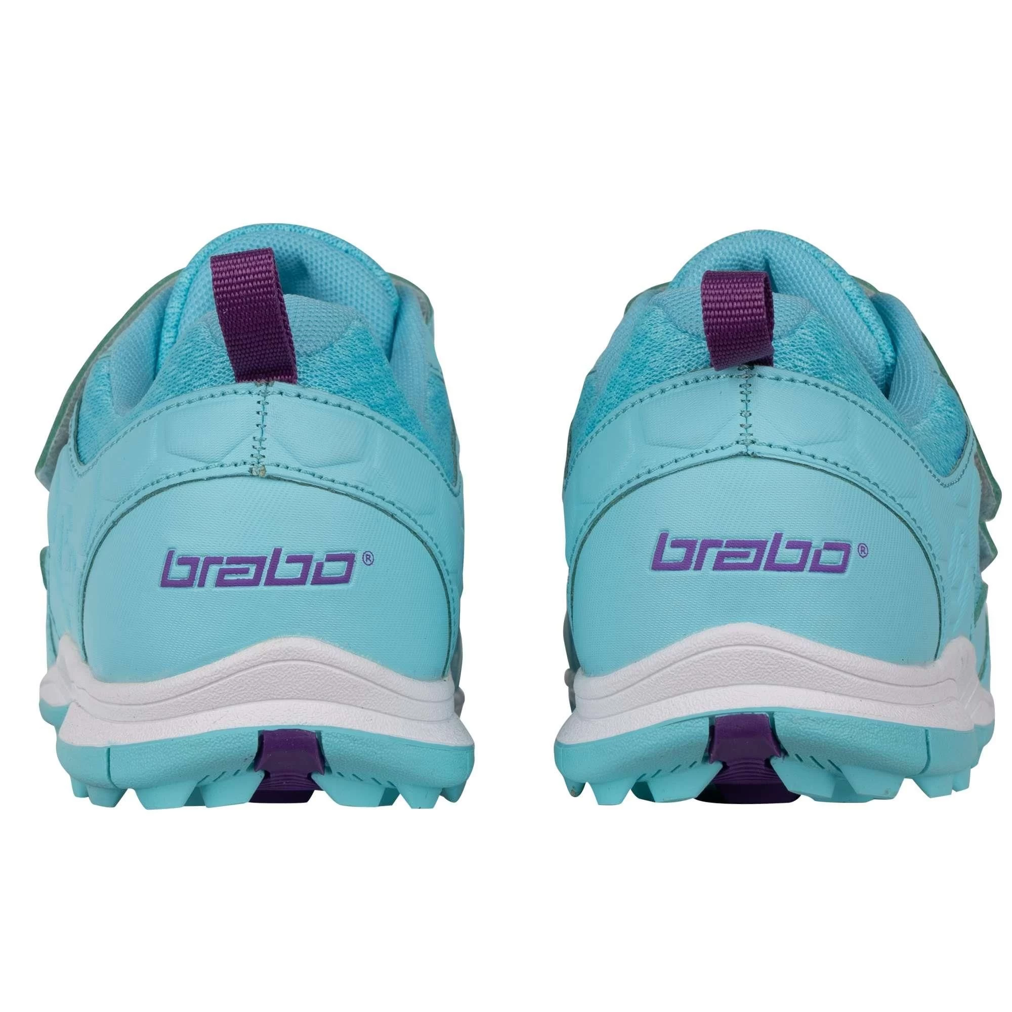 Brabo Velcro 316.21012 Hockeyschoenen Junior Mint Purple 5 Brabo Velcro 316.21012 Hockeyschoenen Junior Mint Purple - Afbeelding 5