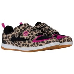 Brabo Velcro Indoor 316.21022 Hockeyschoenen Juniorleopard Pink -Sporthockey 129851 505 03 1