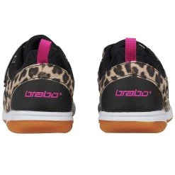 Brabo Velcro Indoor 316.21022 Hockeyschoenen Juniorleopard Pink -Sporthockey 129851 505 05 1
