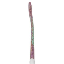 Princess Woodcore Hockeystick Junior Pink Leopard Aqua -Sporthockey 129877 505 04 1
