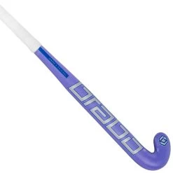 Voorkant 14 Brabo O'Geez Original Hockeystick Junior Lavendellsilver