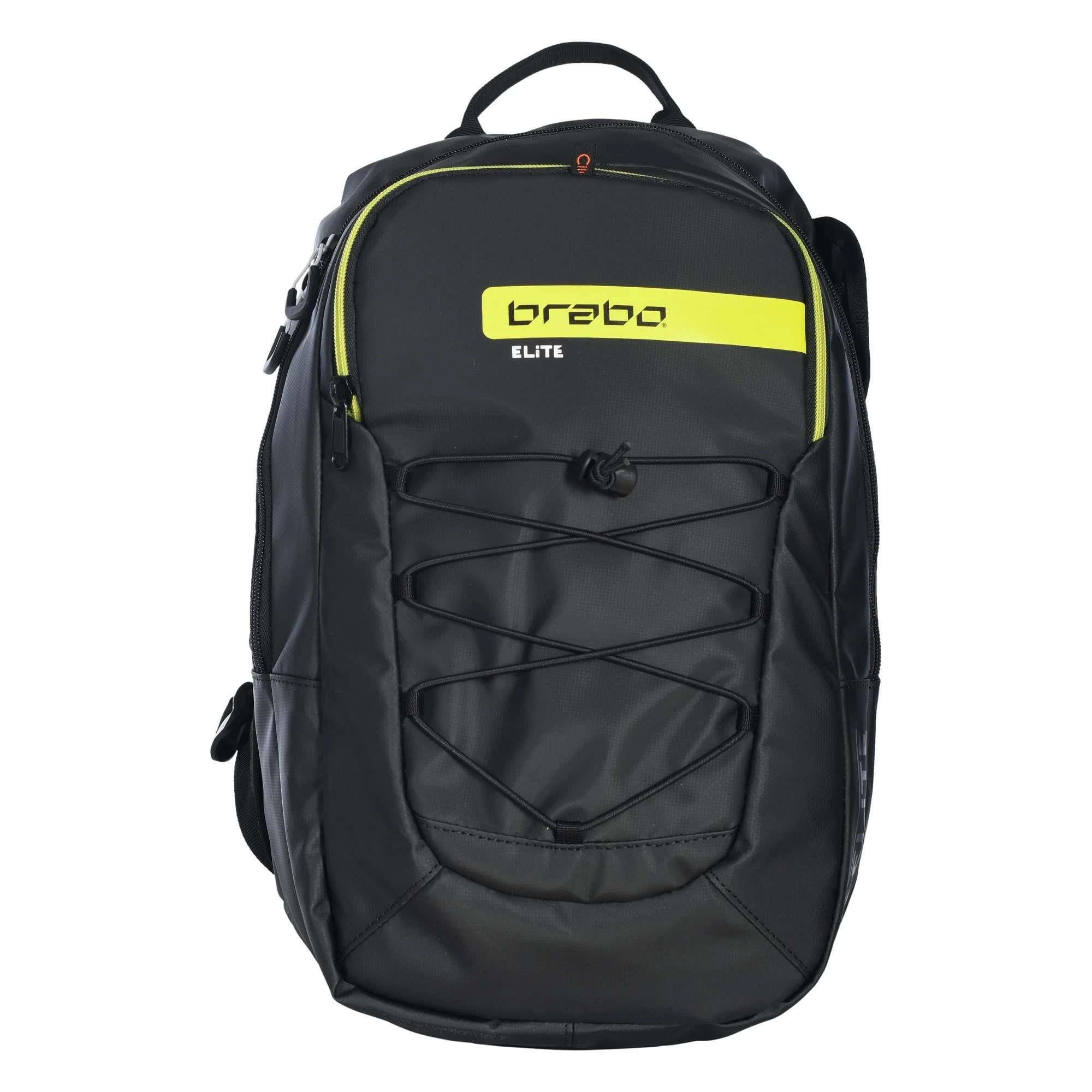 Brabo Elite Hockeytas Junior Black Lime 2 Brabo Elite Hockeytas Junior Black Lime - Afbeelding 2