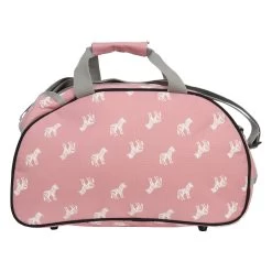 Brabo Shoulderbag Zebra Hockeytas Soft Pink -Sporthockey 130045 700 05 2