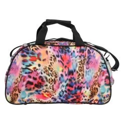 Brabo Shoulderbag Leopard Hockeytas Rainbow -Sporthockey 130048 505 05 1