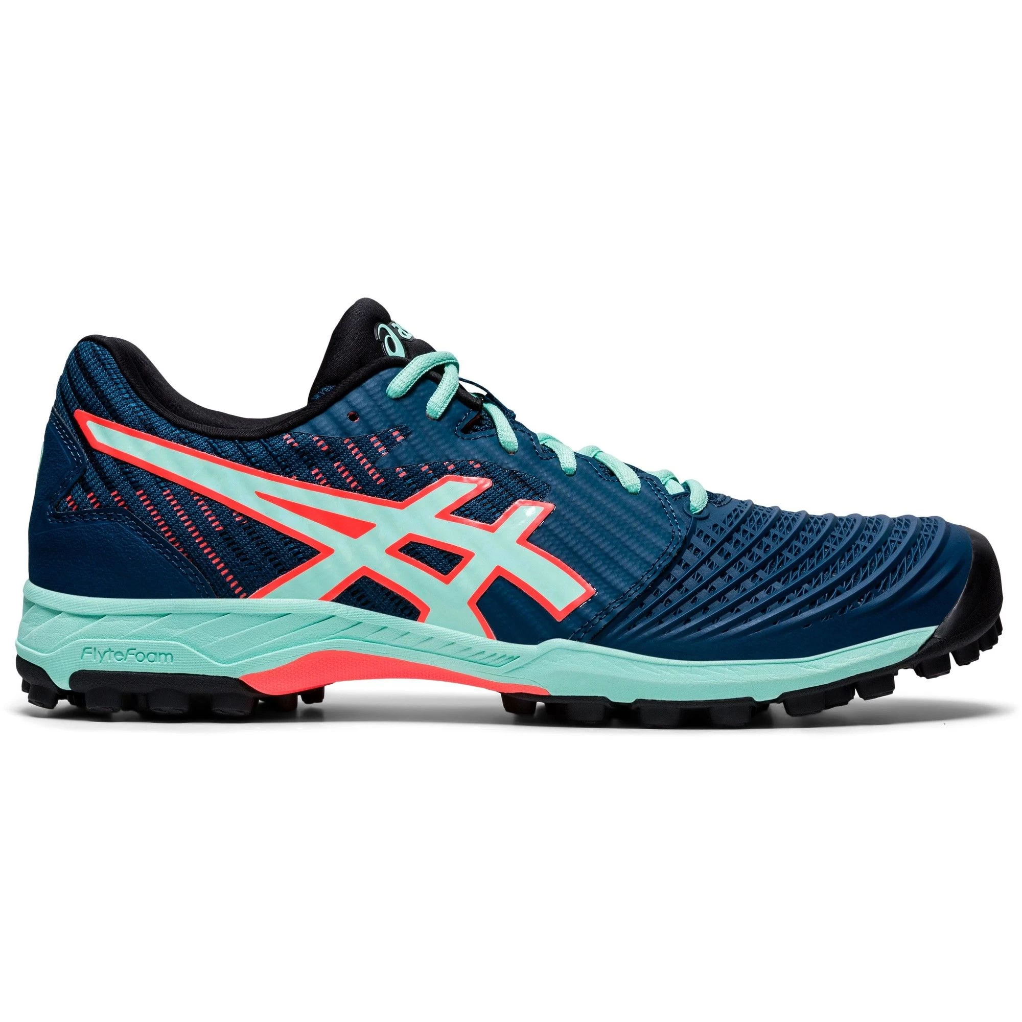 Asics Field Ultimate FF 1112A018 Hockeyschoenen Damesmako Blue 1 Asics Field Ultimate FF 1112A018 Hockeyschoenen Damesmako Blue