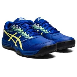 Asics Gel-Lethal Field 1111A0200 Hockeyschoenen Herenmonaco Blue Glow Yellow -Sporthockey 130127 200 03