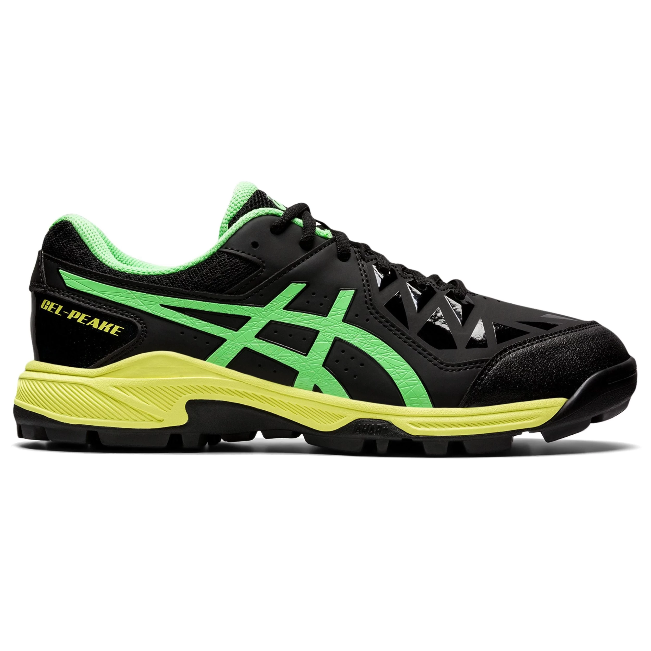 Asics Gel-Peake 1113A023 Hockeyschoenen Heren Blackbright Lime 1 Asics Gel-Peake 1113A023 Hockeyschoenen Heren Blackbright Lime