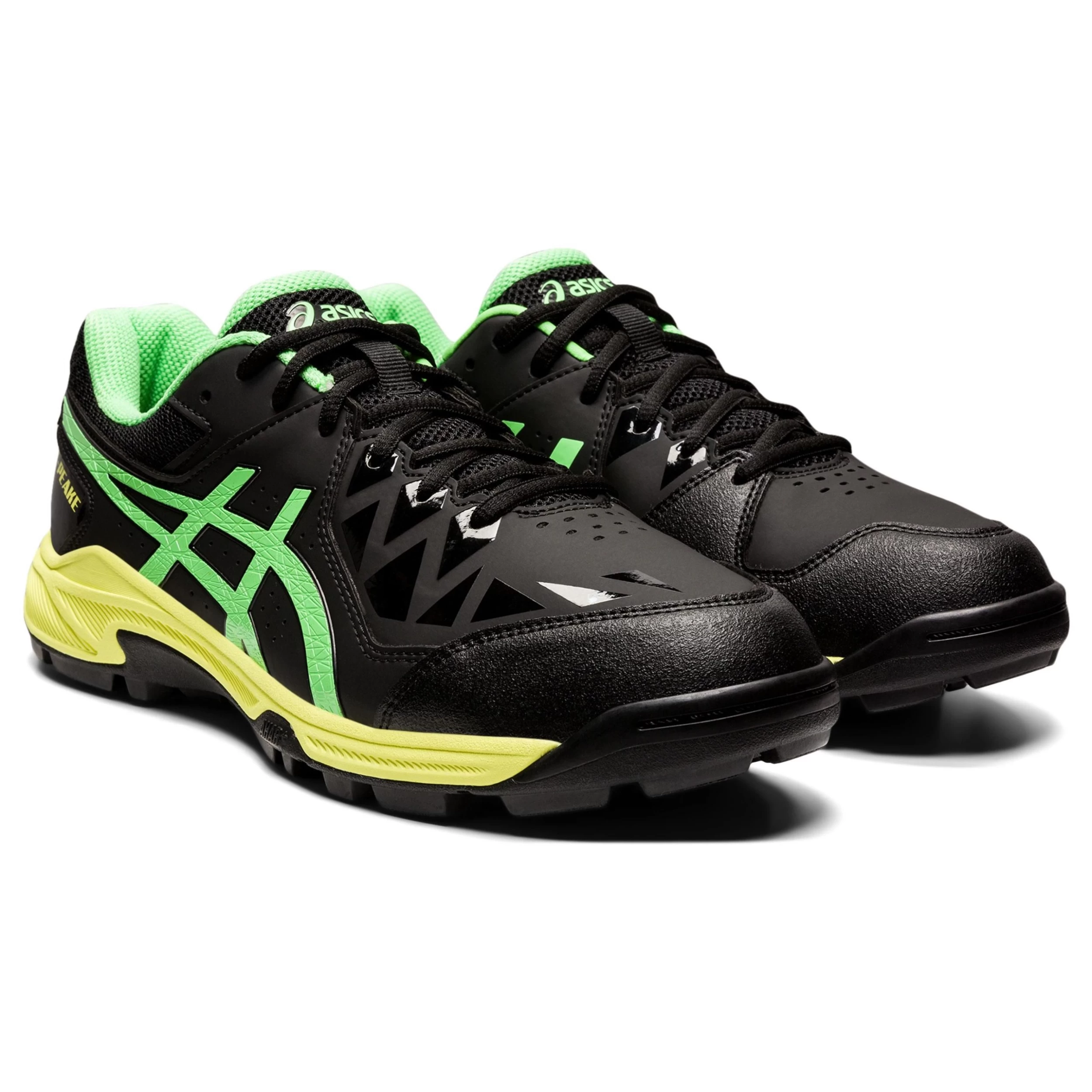 Asics Gel-Peake 1113A023 Hockeyschoenen Heren Blackbright Lime 3 Asics Gel-Peake 1113A023 Hockeyschoenen Heren Blackbright Lime - Afbeelding 3