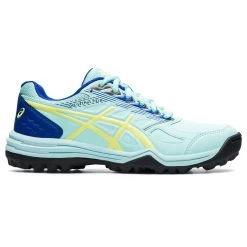 Asics Gel-Lethal Field 1112A039 Hockeyschoenen Damesclear Blue Glow Yellow