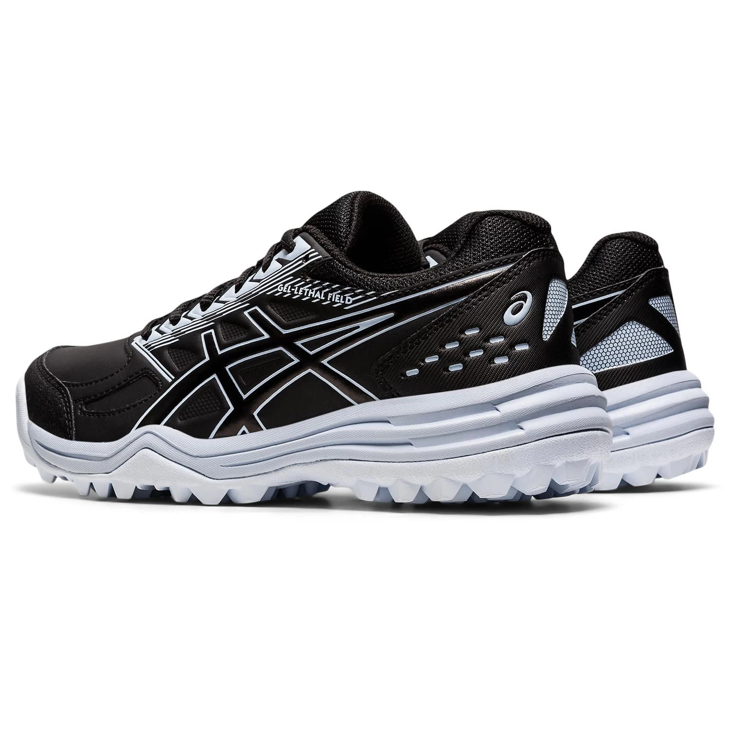 Asics Gel-Lethal Field 1112A039 Hockeyschoenen Dames Black Soft Sky 3 Asics Gel-Lethal Field 1112A039 Hockeyschoenen Dames Black Soft Sky - Afbeelding 3