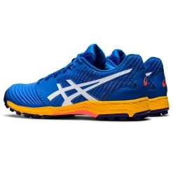 Asics Field Ultimate FF 1111A091 Hockeyschoenen Heren Electric Blue White -Sporthockey 130142 000 03 1