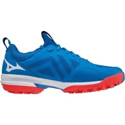 Mizuno Wave Panthera X1GA2010 Hockeyschoenen Sblue Whiteignition Red