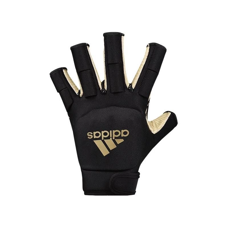 Adidas OD Hockeyhandschoen Black Gold 1 Adidas OD Hockeyhandschoen Black Gold