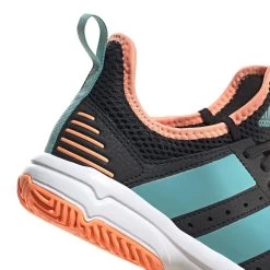 Adidas Stabil Indoor GX3761 Hockeyschoenen Junior Coreblack Beam Orange -Sporthockey 130300 990 05 1