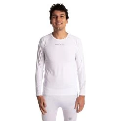 Osaka Baselayer Top Thermoshirt Heren White