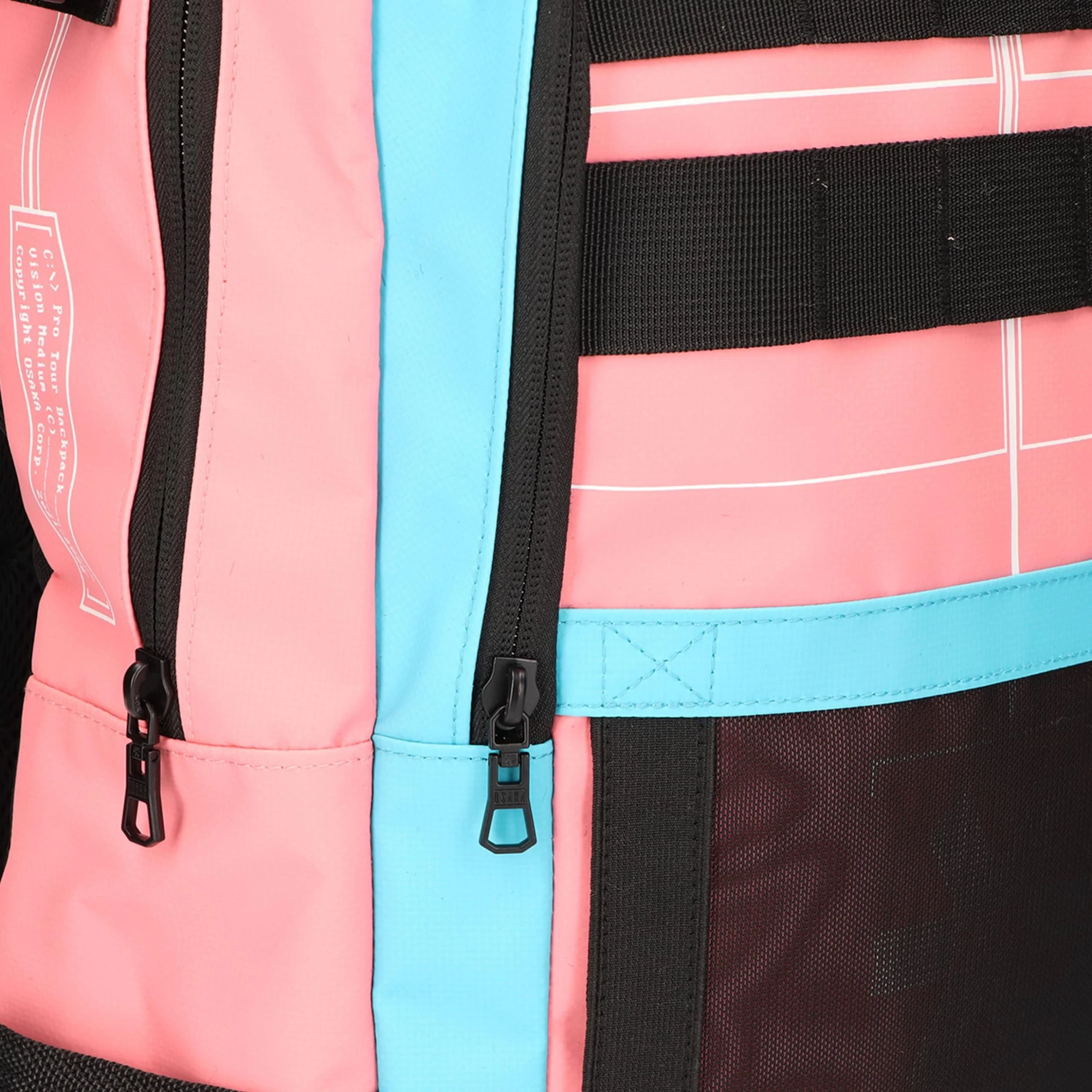 Osaka Pro Tour Large Backpack Hockeytas Aqua Pink Mix 3 Osaka Pro Tour Large Backpack Hockeytas Aqua Pink Mix - Afbeelding 3