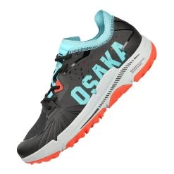 Osaka Ido Mk1 Standard Hockeyschoenen Heren Analogueblack Aqua Blue -Sporthockey 130436 990 06