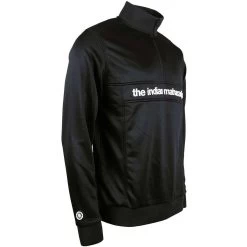 The Indian MaharadjaPoly Terry Half Zip Hockeytrui Junior Black -Sporthockey 130782 990 03