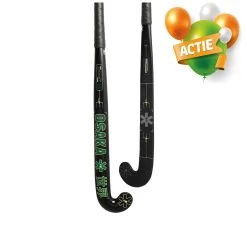Osaka Vision 55 Show Bow Hockeystick Pine Green