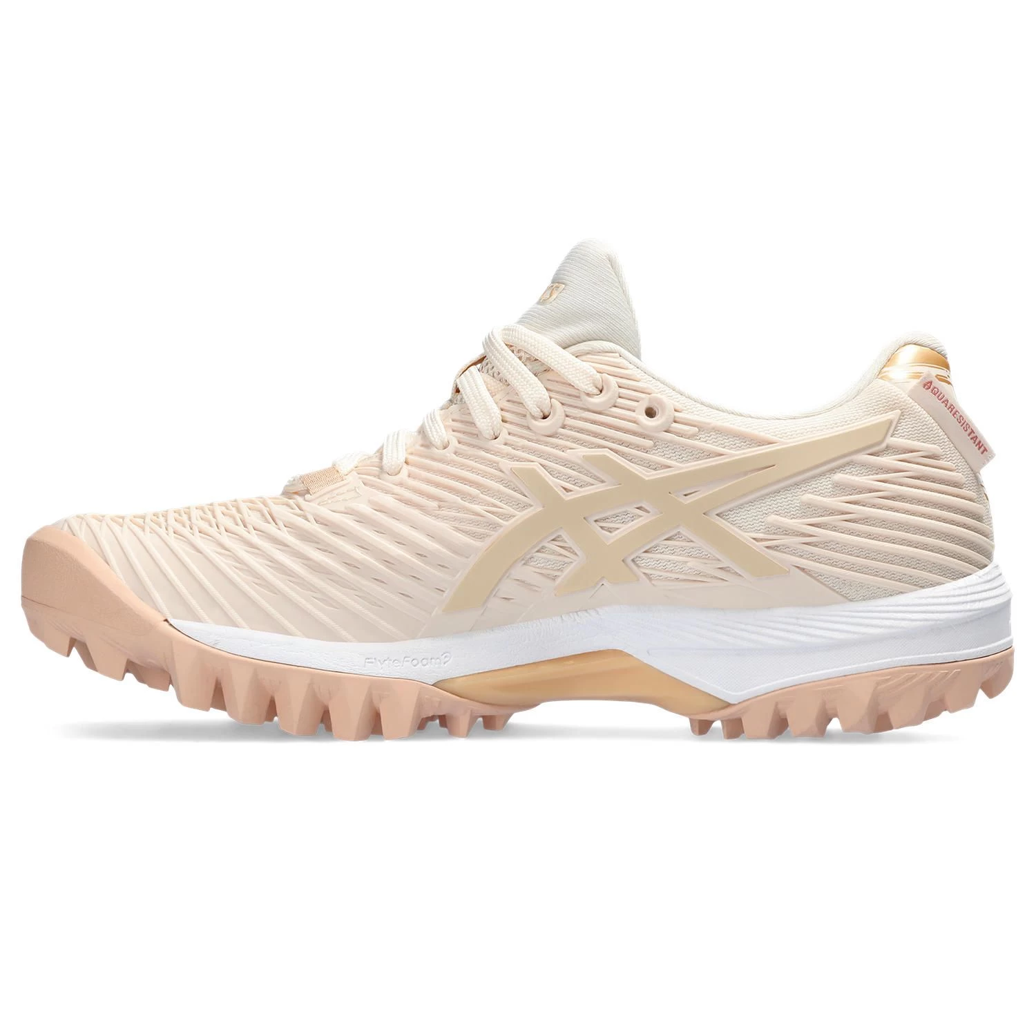 Asics Field Speed FF 1112A046 Hockeyschoenen Dames Rose Dust Champagne 2 Asics Field Speed FF 1112A046 Hockeyschoenen Dames Rose Dust Champagne - Afbeelding 2