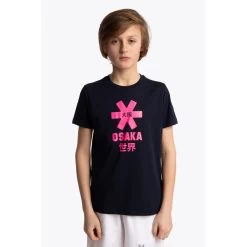 Osaka Deshi Hockeyshirt Junior Pink Star Navy -Sporthockey 153140 200 05